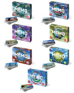 Настольные игры Мемо для детей для детей Мега набор 7 наборов игр Нескучные игры