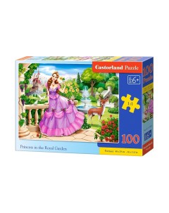Пазл Принцесса в саду 100 элементов Castorland