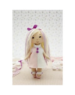 Набор для создания куклы из фетра Малышка Мия серия Подружки Дизайн-студия "перловка"