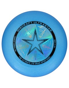 Диск Фрисби Ultra Star синий искрящийся DUS1955 Discraft