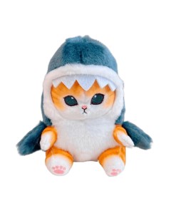 Брелок мягкая игрушка Кот акула Mofusand 13 см Plush story
