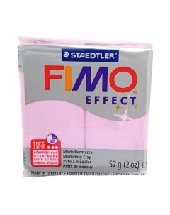 Глина полимерная Effect запекаемая розовый кварц Staedtler 8020 206 Fimo