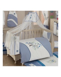 Комплект детского постельного белья Sweet Home blue 3 предметов Kidboo