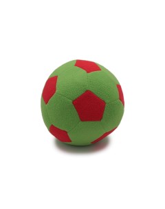 Детский мяч F 100 LGR Мяч мягкий цвет светло зеленый красный 23 см Magic bear toys