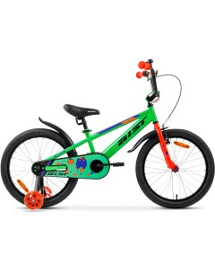 Велосипед детский Pluto 16 2022 зеленый Аист