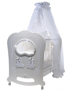 Кровать детская Oblo Majesty Brillante Bianco Белый Feretti