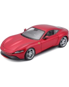 Машинка металлическая Ferrari Roma 1 24 красная 18 26029 Bburago