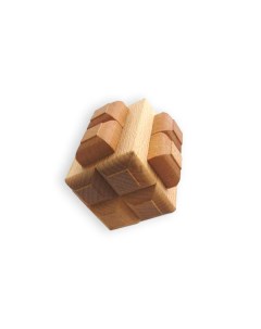 Головоломка деревянная Узел 224 с фасками Планета головоломок