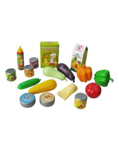 Набор продуктов игрушечный Скатерть самобранка Пластмастер