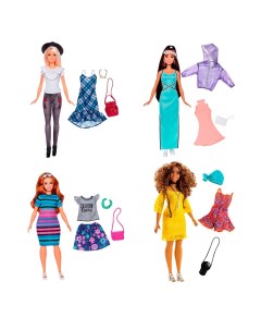 Кукла Барби Игра с модой с набором одежды в ассортименте Mattel