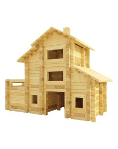 Конструктор деревянный Разборный домик 7 Лесовичок