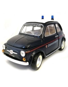 Коллекционная модель автомобиля Fiat 500 Carabinieri 1 18 металл 18 12068 Bburago