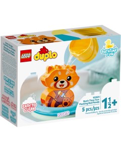 Конструктор DUPLO Приключения в ванной Красная панда на плоту 10964 Lego