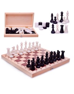 Шахматы шашки с деревянной доской шахматы пластиковые шашки пластиковые доска Mpsport