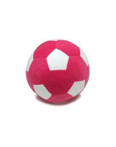Детский мяч F 100 PW Мяч мягкий цвет розово белый 23 см Magic bear toys