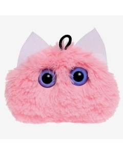 Мягкая игрушка брелок Кот цвет розовый 8 см Прима тойс