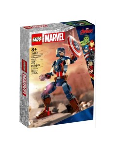 Конструктор Super Heroes Капитан Америка 310 деталей 76258 Lego