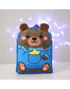 Рюкзак toys новогодний Мишка со звездочкой 22х17 см Milo