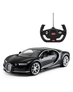 Машина на радиоуправлении Bugatti Chiron черный Rastar