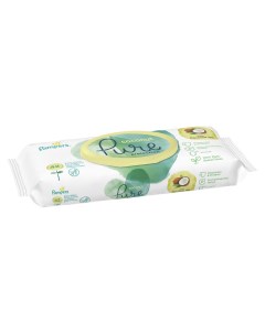 Детские влажные салфетки Pure Coconut 42 шт Pampers