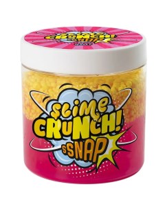 Слайм ТМ Crunch Ssnap с ароматом клубники 450г Slime
