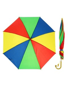 Зонт детский Радуга со свистком ZOND R Nobrand