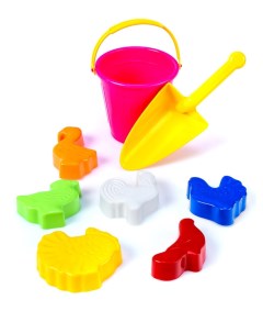 Детский набор игрушек Игрушки для песочницы Ведерко и лопатка N00971 VP 1 4 Верес-про
