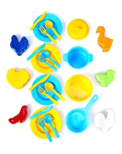 Набор игрушечной посуды развивающие игрушки для песочницы N00969 VP 1 2 Верес-про