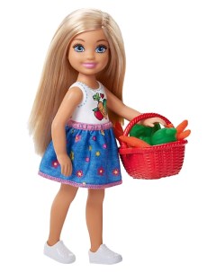 Кукла Барби Овощной сад Челси Mattel
