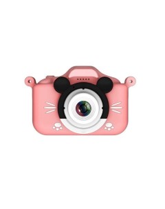 Детский цифровой фотоаппарат Childrens Fun Camera Cute Мышонок розовый Nobrand