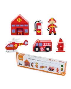 Набор аксессуаров для железной дороги Пожарная служба Viga