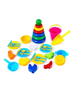 Набор игрушечной посуды развивающие игрушки для песочницы N00998 VP 1 2 4 5 Верес-про