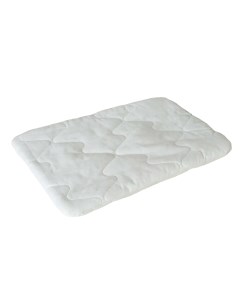 Подушка для новорожденных 40х60х3 см файбер белый Baby nice