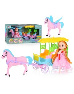 С лошадью и куклой в коробке Oubaoloon
