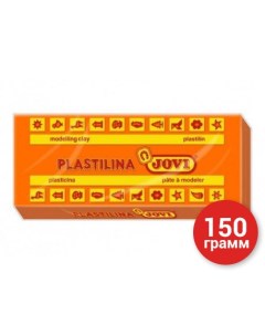 Пластилин оранжевый 150 грамм 7104 Jovi