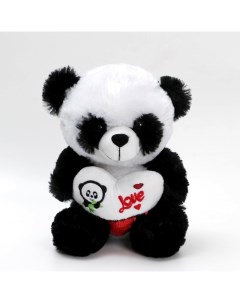 Панда с сердцем 31 см Кнр