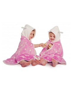 Полотенце с капюшоном для малышей горошек 65х125 65 125 см Cuddledry