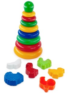 Детский набор игрушек Пирамидка для малышей Формочки для песка N00973 VP 1 6 Верес-про