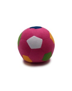 Детский мяч F 100 PMlt Мяч мягкий цвет розовый 23 см Magic bear toys