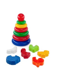 Детский набор игрушек Пирамидка для малышей Формочки для песка N00972 VP 1 5 Верес-про