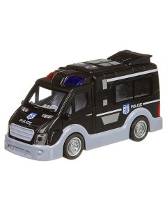 Машинка инерционная серия На земле В небе На море автобус полиции Yako toys