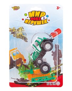 Игровой набор С Трактором 3 Предмета Серия Мир Моих Игрушек АртM7556 1 Yako toys