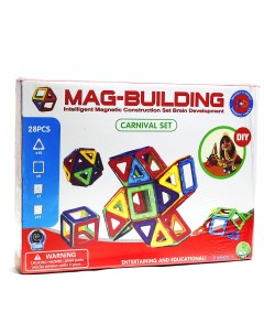 Магнитный конструктор Mag Building 28 деталей Mag-building