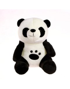 Панда 28 см черно белая Кнр