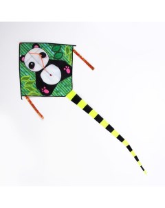 Воздушный змей Панда с леской Nobrand