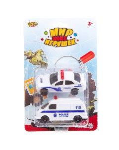 Набор Yako Полицейские машины 2 шт Yako toys