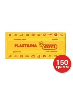 Пластилин темно желтый 150 грамм 7103 Jovi