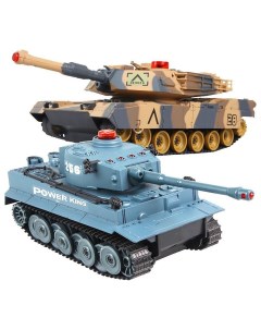 Радиоуправляемый танковый бой Tiger vs Leopard Huan qi