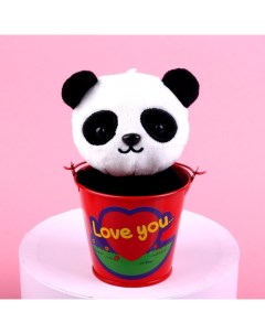 Мягкая игрушка toys Love you панда 10 см Milo