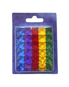 Разноцветные кристаллы для настольных игр Crowd games